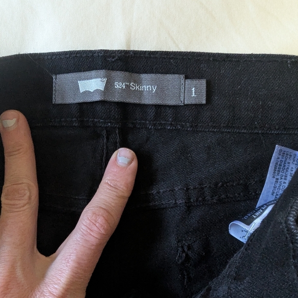 Women's Black Jeans - Picture 7 of 12